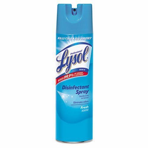 Lysol  Disinfectant Spray, Fresh, 19 oz. Aerosol, 12/CT (RAC04675CT)