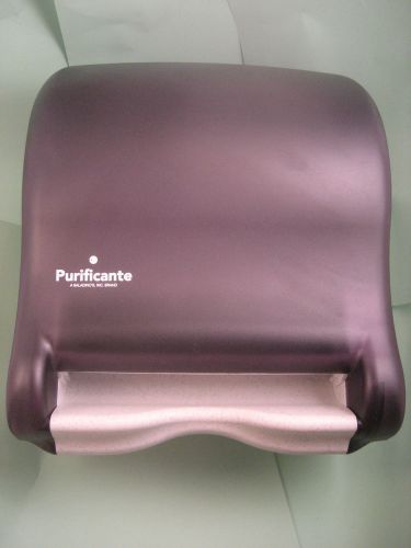 New san jamar tear-n-dry essance hands free roll towel dispenser for sale