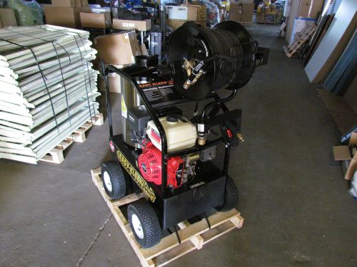 2014 easy kleen magnum 4000 gold hot water pressure washer diesel - hose reel for sale