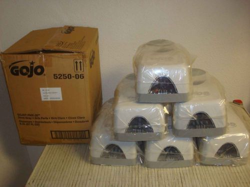 GOJO 5250-06 6 PACK FMX-20 DOVE GRAY SOAP DISPENSERS