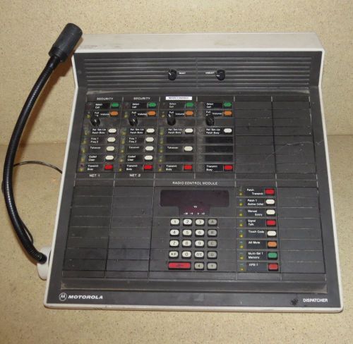 MOTOROLA DISPATCHER CONSOLE B1630A