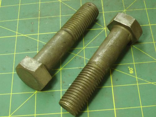 HEX HEAD BOLT CAP SCREW 3/4-10 X 4 QTY 2 #51205