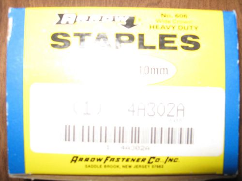 Arrow 9/16 heavy duty staples 5000 total