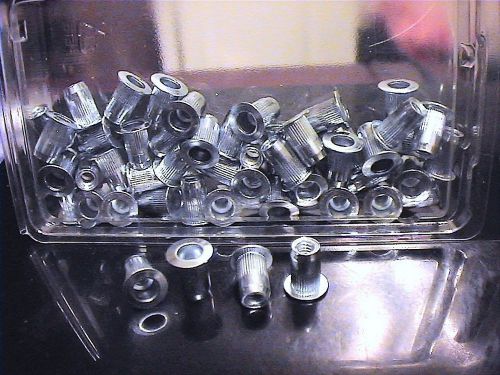 Blind rivet nuts rohs 8-32  50pc ships free (rivnuts riv nut nutsert nutserts) for sale