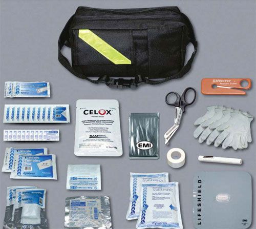 Rapid Response Pac - Black - Law Enforcement Trauma Kit