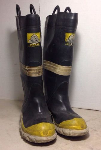 Vintage Servus Firefighter Boots  Men&#039;s 6 B-28