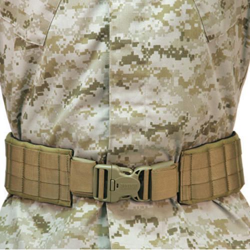 Lot 3 Blackhawk 41PBT0DE Coyote Tan Padded Patrol Belt - XSmall (32&#034; - 42&#034;)