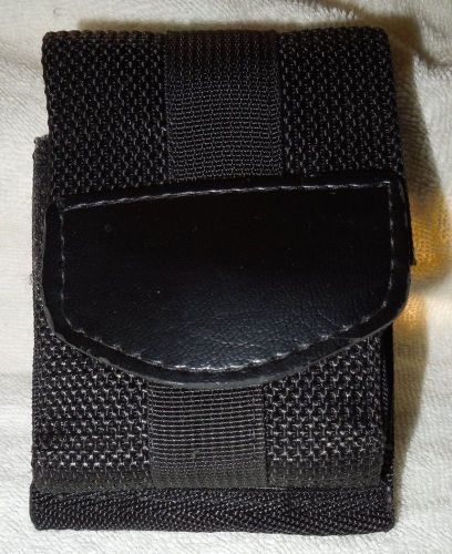 Gould &amp; goodrich black phoenix series duraweb nylon handcuff case security guard for sale