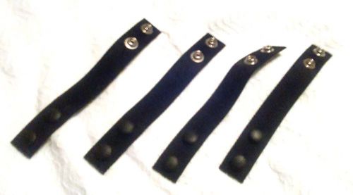 Molded Nylon Belt Keepers - 4 pack