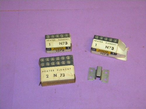 Lot of 4 Allen Bradley N73 Heating Element