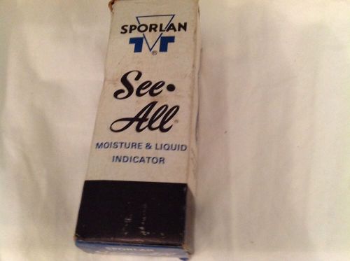 Sporlan See-All SA-15S Moisture &amp; Liquid Indicator - Fast Free Ship