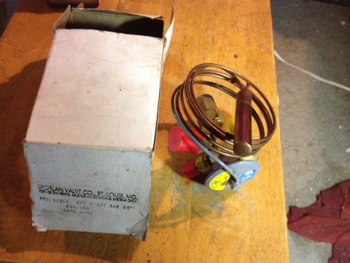 sporlan expansion valve Ff-1/2-c 3/8 X 1/2 SAE 60&#034; EVA-564 NOS