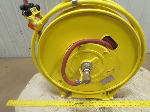 Aero-Motive Pow-R-Matic 200PSI Hose Reel 1/2&#034;ID 50&#039; Spring Return Heavy-Duty