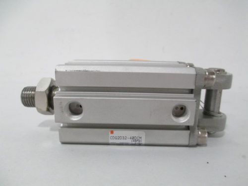 SMC CDQ2D32-40DCM 40MM 32MM 145PSI PNEUMATIC CYLINDER D239974