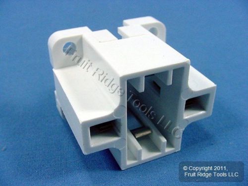 Leviton Compact Fluorescent Lamp Holder Light Socket 2-Pin G23 G23-2 26719-400