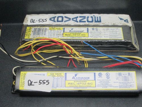 Lot of 4 Ultramax T8 GE432MAX-L/Ultra 120/277V Ballast GE-432-Max-L/Ultra.