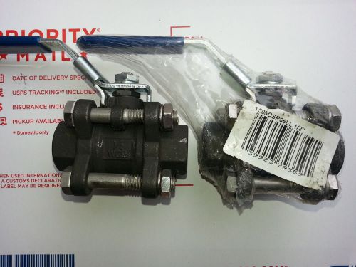 NEW NIBCO T595CSR66LL 1/2 &#034; CARBON STEEL BALL VALVE