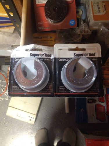 Superior Tool Quickcut 3/4&#034; Lot Of 2