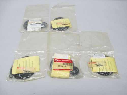 LOT 5 NEW NORGREN 53475-01 REPAIR KIT D370435