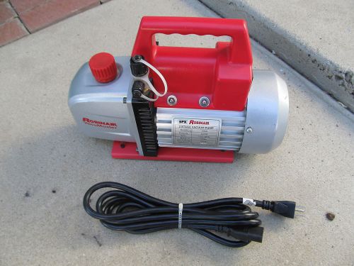 Robinair 15500 2 stage vacumaster vacuum pump 5cfm free ship for sale