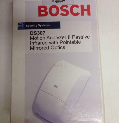 BOSCH DS307 MOTION ANALYZER II PIR WITH POINTABLE MIRRORED OPTICS DS 307