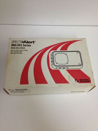 Spectralert bbs-sp2 series back box skirt (red) for sale