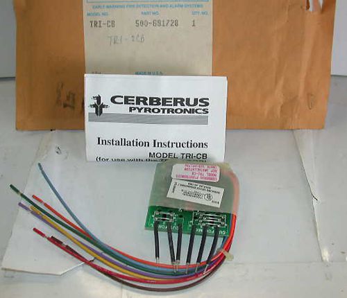 CERBERUS PYROTRONiCS SiEMENS TRi-CB Addressable Module MXL SYSTEM ** NEW**