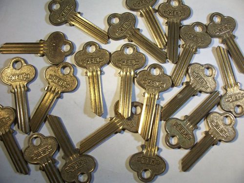 21  OLD  VINTAGE  KEIL  123A   LOCKWOOD    KEY BLANK   UNCUT