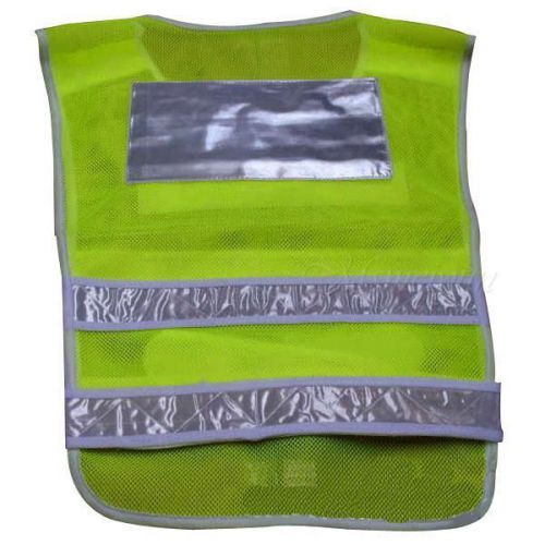 Green transportation grid mesh vest reflective vest gb warning safety vest msyg for sale