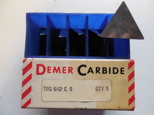 CARBIDE INSERTS TPG 642