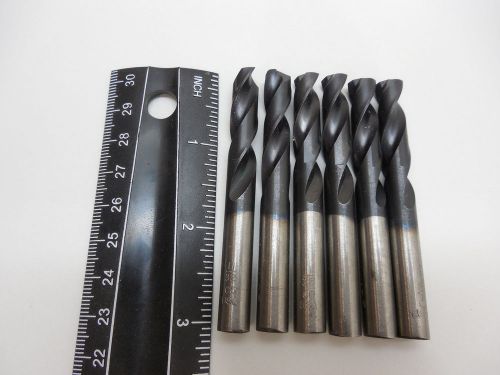 11/32&#034; Screw machine drill bits 135 degree pack of 6 HDC06