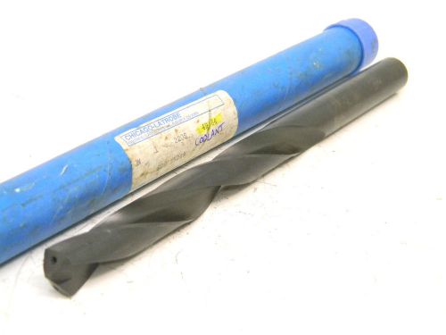 NEW SURPLUS CHICAGO-LATROBE COOLANT TWIST DRILL 49/64&#034; HSS USA .7656 High Speed