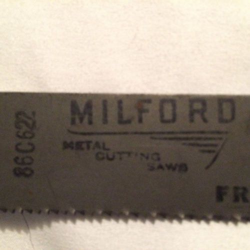 Power hacksaw blade 12 x 1 x.050 14 tpi milford flexible rezistor, metal cutting for sale