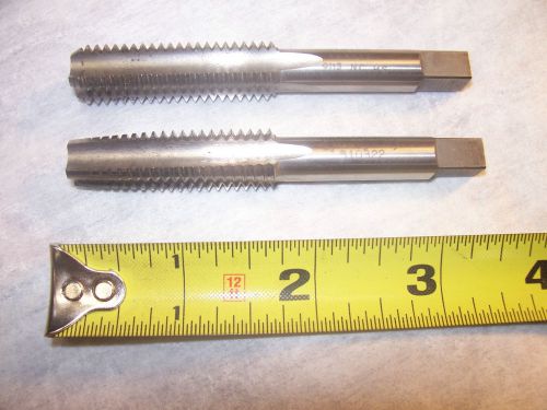 1/2&#034;-13 Taps, (2) Hanson / Winter Taps, Machinist Tool, USA