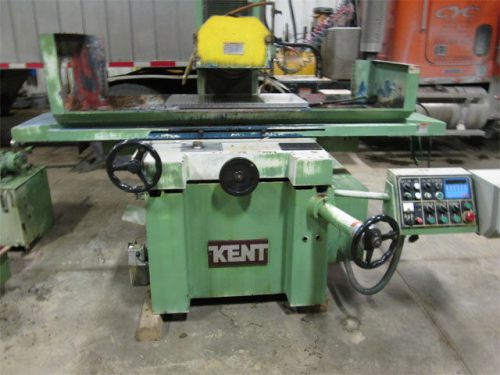 16&#034; w 32&#034; l kent kgs-84s surface grinder, programmable auto idf, 3x power feeds, for sale