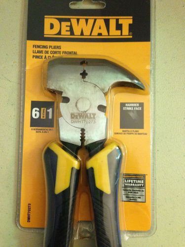 DeWalt Fencing Pliers with ergonomic comfort grip