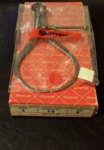 Starrett 6&#034; Spring Caliper New from back stock