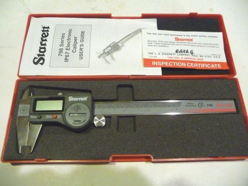 Starrett 798-6&#034; / 150mm Electronic Caliper