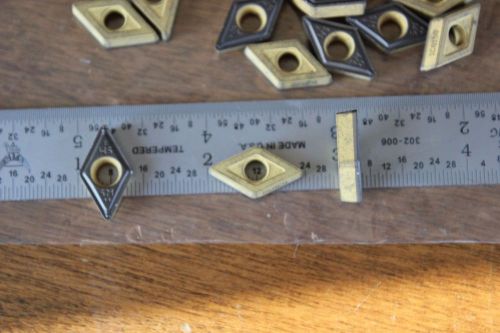 25 CARBIDE INSERTS  NO 1C850 EXCELLENT CONDITION