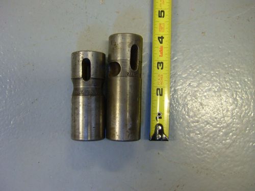 2 Used COLLIS MAJIC CHUCK COLLET ADAPTER 2AA-1MT &amp; 2AA-2MT 1 1/4&#034; OD