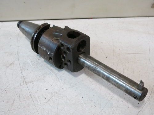 FLYNN MFG CO. 65BT MICROADJUSTABLE BORING HEAD, BORE: 1-1/4&#034;, CAT-50