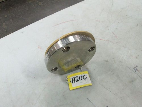 GFFC S/S Blind flange 1-1/2&#034; R/F 150# F316/316L S/S 9L5KE A182 B16 (NEW)