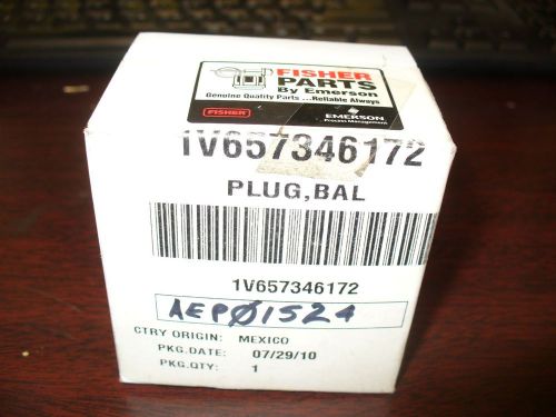 Fisher (Emerson) Plug, Bal. 1V657346172