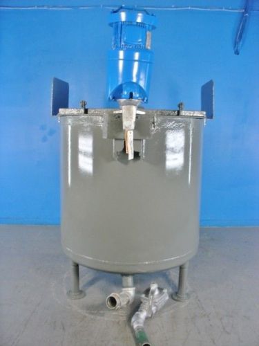 1hp LIGHTNIN MIXER AGITATOR w/200 Gal Stainless Tank NB-3 Mixer V230/460 AMPS3.4