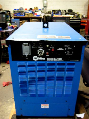 Miller summit arc-1000 ac/dc multi-process subarc welder for sale