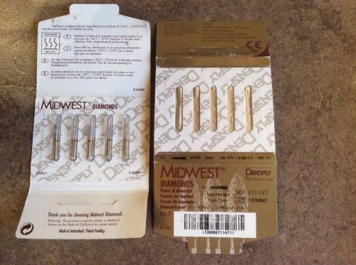 DENTSPLY MIDWEST DIAMOND BURS 847KR SC SUPER COARSE