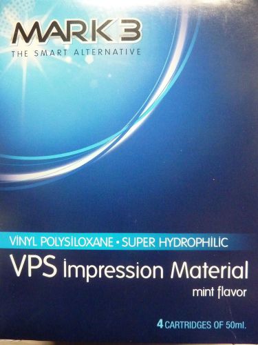 Mark 3 Super Hydrophilic Vinyl Polysiloxane Medium Body Regular set. 2 Pack.