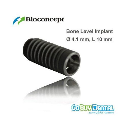 Straumann Compatible Bone Level Dental Implant, D4.1 mm, L10 mm (RC)