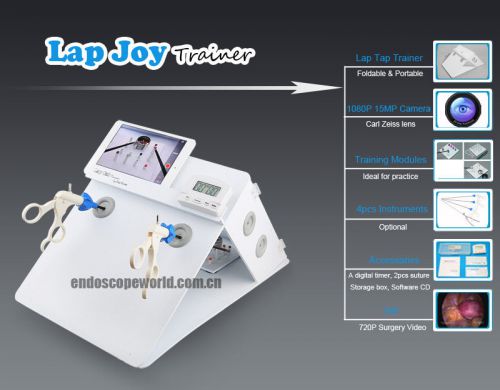 Endoscopy laparoscopy operation simulator training case camera karl zeiss lens for sale