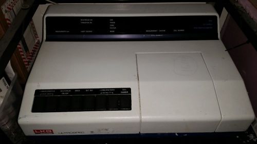 Ultrospec II UV / VIS Spectrophotometer